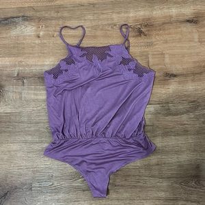 Purple bodysuit